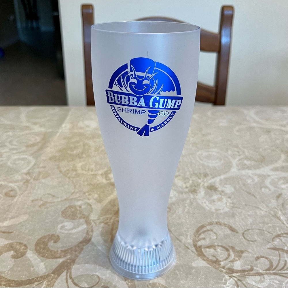 2017 Bubba Gump Shrimp Co. Working Lights Up Plastic Drinking Cup